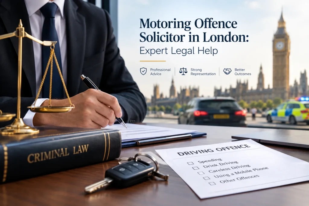 motoring offence solicitor in London
